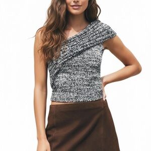 NWOT Zara grey tank tops